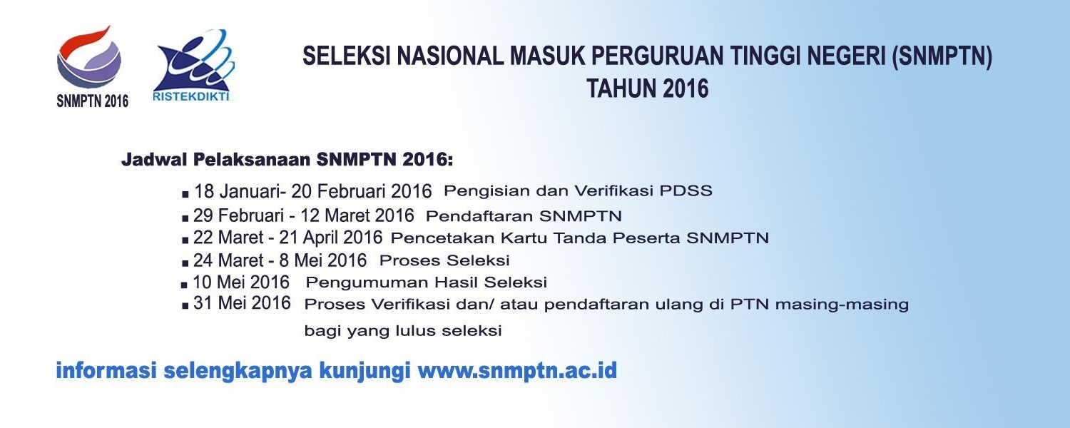 SNMPTN 2016