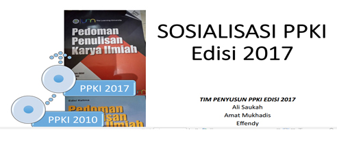 Sosialisasi PPKI Tahun 2017